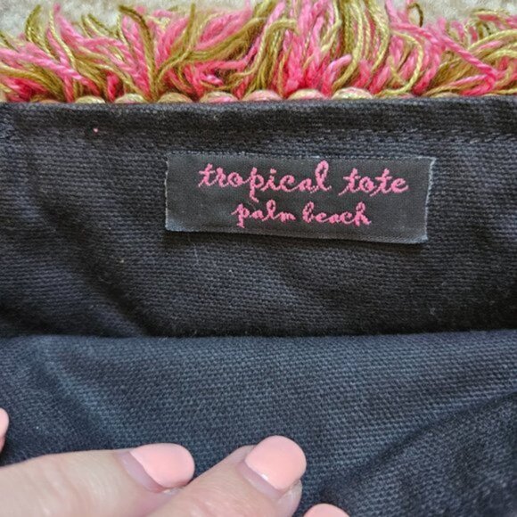 Bamboo Top Handle Handbag/Purse - Picture 3 of 6